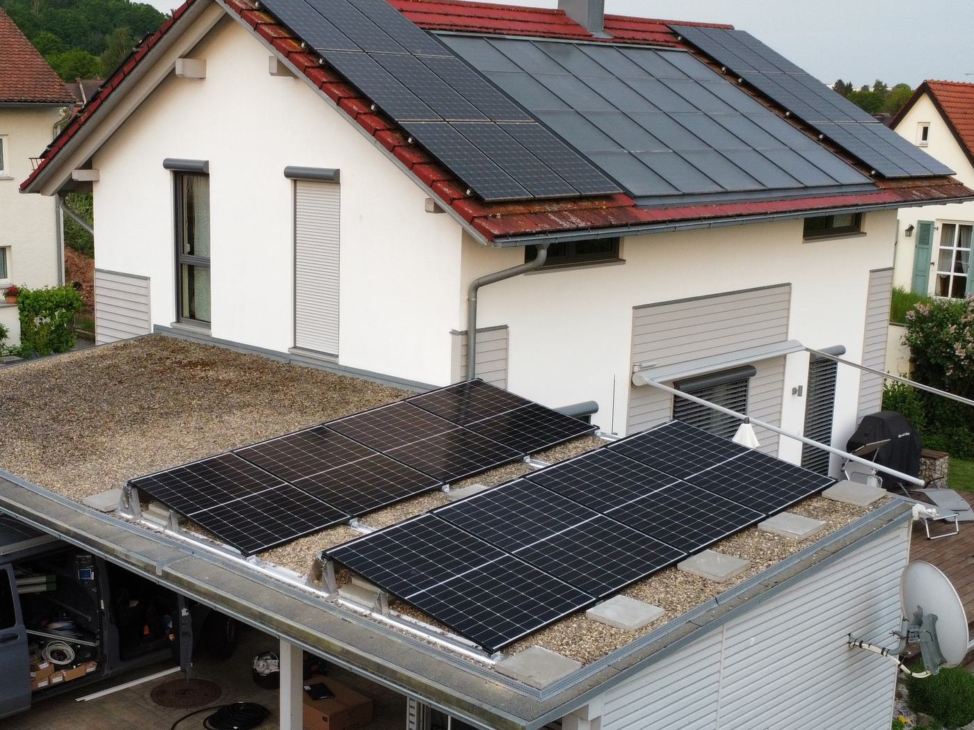 Referenzanlage: Wohnhaus mit Carport